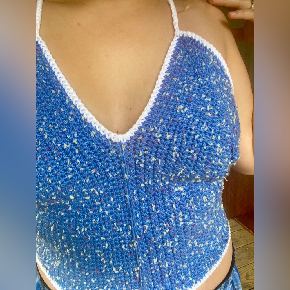 Hand Crocheted Top - Picture 2 of 5